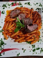Penne Arrabiata Mit Rinderfilet À La Helmut